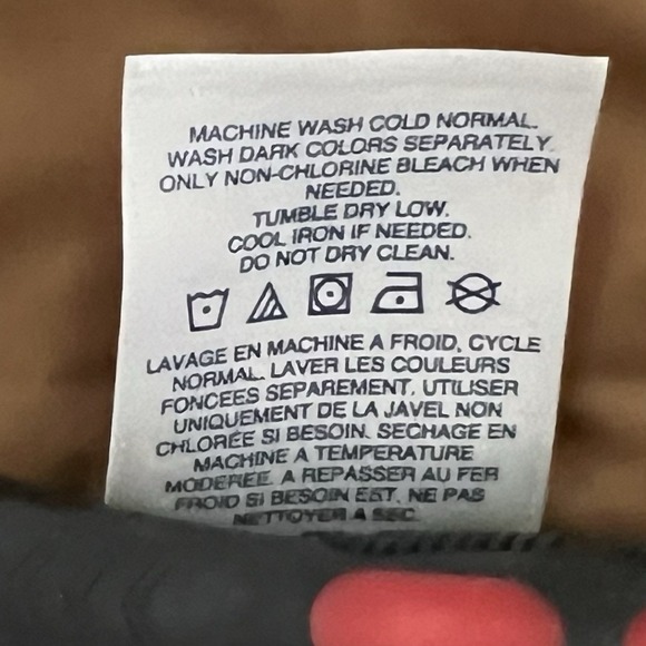 Lands End Vest Womens XL 18 Tan Brown Cheetah Animal Down Puffer Full Zip Jacket - Picture 8 of 10